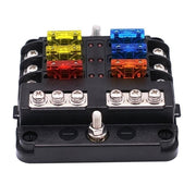 23PC 6 Way Blade Fuse Box Block Holder Indicator LED Light 12V/32V Car Marine V528-6WAYFUSEBO-23PCS-973767
