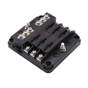 23PC 6 Way Blade Fuse Box Block Holder Indicator LED Light 12V/32V Car Marine V528-6WAYFUSEBO-23PCS-973767
