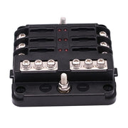 23PC 6 Way Blade Fuse Box Block Holder Indicator LED Light 12V/32V Car Marine V528-6WAYFUSEBO-23PCS-973767