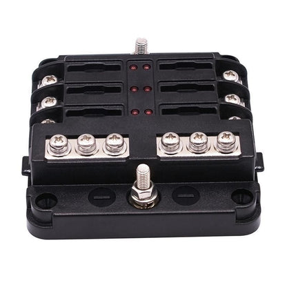 23PC 6 Way Blade Fuse Box Block Holder Indicator LED Light 12V/32V Car Marine V528-6WAYFUSEBO-23PCS-973767