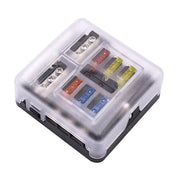 23PC 6 Way Blade Fuse Box Block Holder Indicator LED Light 12V/32V Car Marine V528-6WAYFUSEBO-23PCS-973767