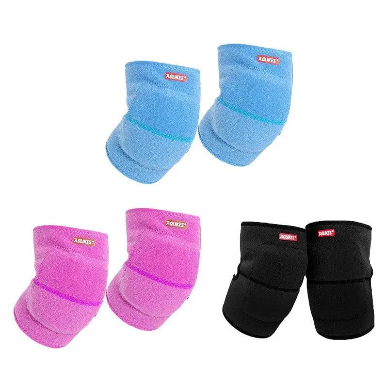 Aolikes Kid Knee Pad Crash Proof Antislip Basketball Skating Protector M Size - Rose Red V528-7115-KNEEPAD-ROSERED-M-46092