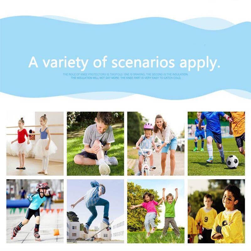 AOLIKES S Size Knee Pad Crash Proof Anti-Slip for Young Users Sports Protection - Rose Red V528-7115-KNEEPAD-ROSERED-S-71322