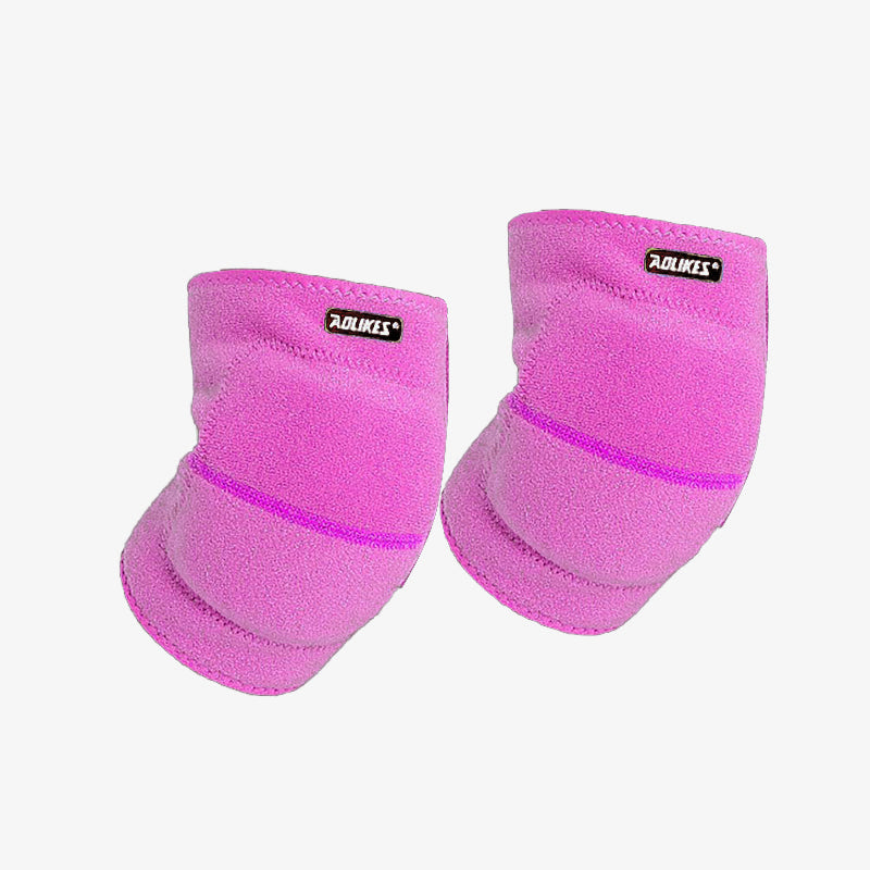 AOLIKES S Size Knee Pad Crash Proof Anti-Slip for Young Users Sports Protection - Rose Red V528-7115-KNEEPAD-ROSERED-S-71322