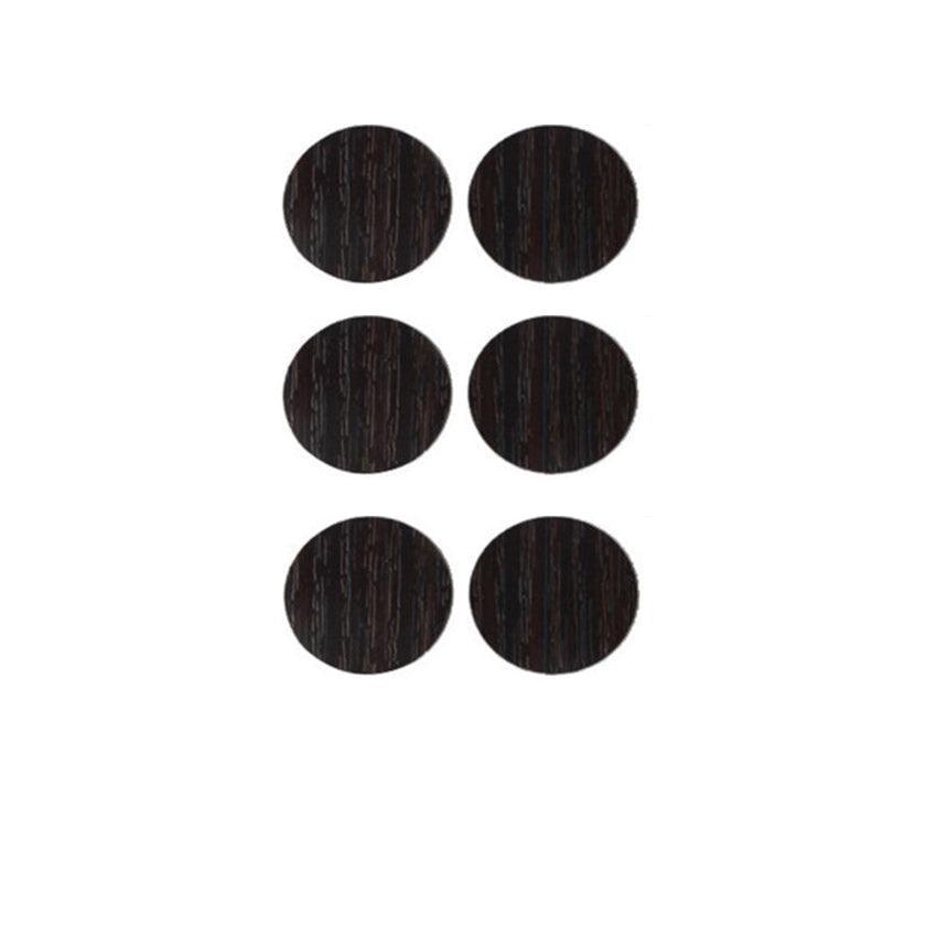 54 X Self Adhesive Decorative Screw Cover Caps Holes Cams Furniture Kitchen 20mm - PC 003 V528-74545