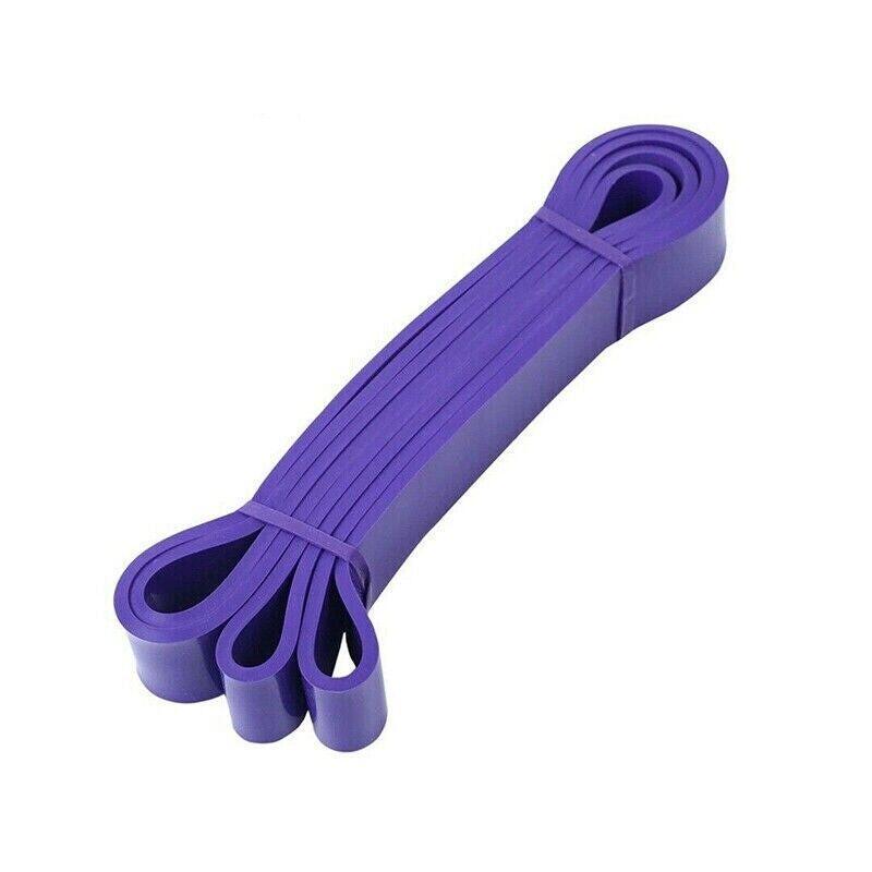 Heavy Duty Resistance Yoga Band Loop Exercise Fitness Workout Band Gym Band - Black 25-65 lbs (22mm*2080mm) V528-77128