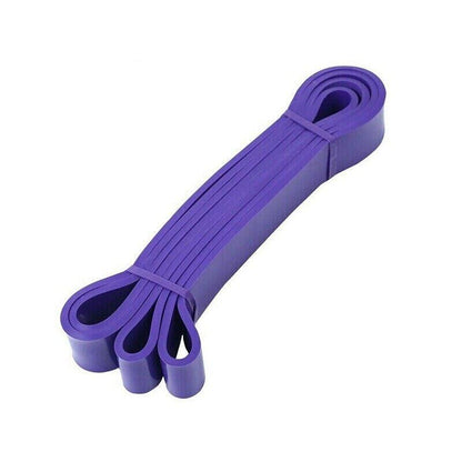Heavy Duty Resistance Yoga Band Loop Exercise Fitness Workout Band Gym Band - Black 25-65 lbs (22mm*2080mm) V528-77128