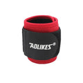 Aolikes Adjustable Sports Gym Wrist Support Brace Wrap Band Wristband Strap Au - Black+Red V528-7936BL3COLOUR-BLACKRED38536
