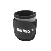 Aolikes Adjustable Sports Gym Wrist Support Brace Wrap Band Wristband Strap Au - Black+Grey V528-7936BL4COLOUR-BLACKGREY25874