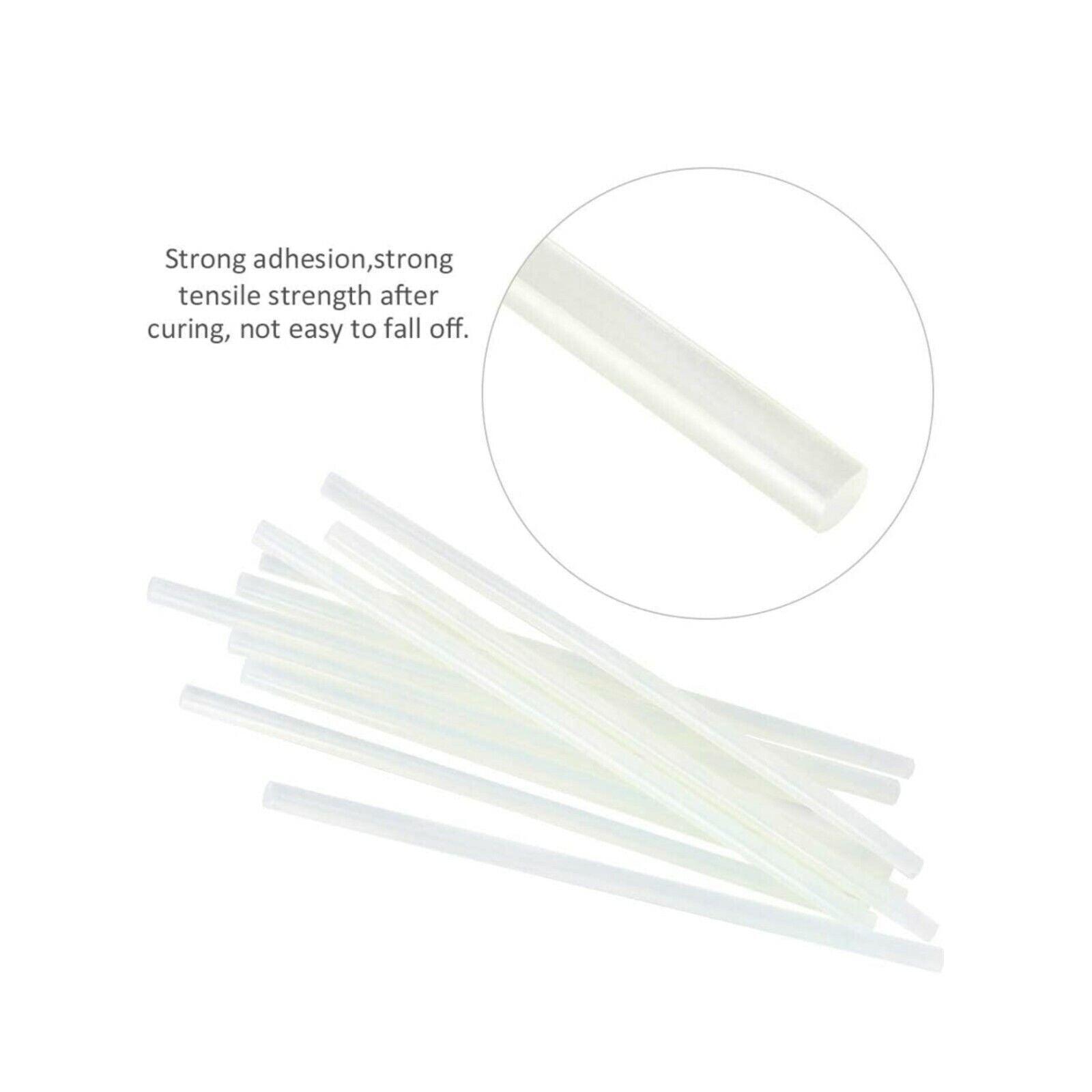 Clear Hot Melt Glue Sticks Adhesive Craft Stick for DIY Glue Tool 7mm 11mm - 7mm x 200mm 50pcs V528-7MMX200MM-50PCS41090