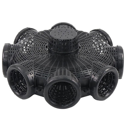 Eight Hole Eel Cage Ground Fish Trap Lobster Fishing Net Foldable Crab Catcher V528-8-HOLE-FISHING-CAGE-316439