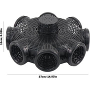 Eight Hole Eel Cage Ground Fish Trap Lobster Fishing Net Foldable Crab Catcher V528-8-HOLE-FISHING-CAGE-316439
