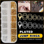 800x Jump Rings Split Lobster Clasps Hooks For DIY Jewelry Making Necklace V528-800PCS-BOXMETALACCESSORIES-916728