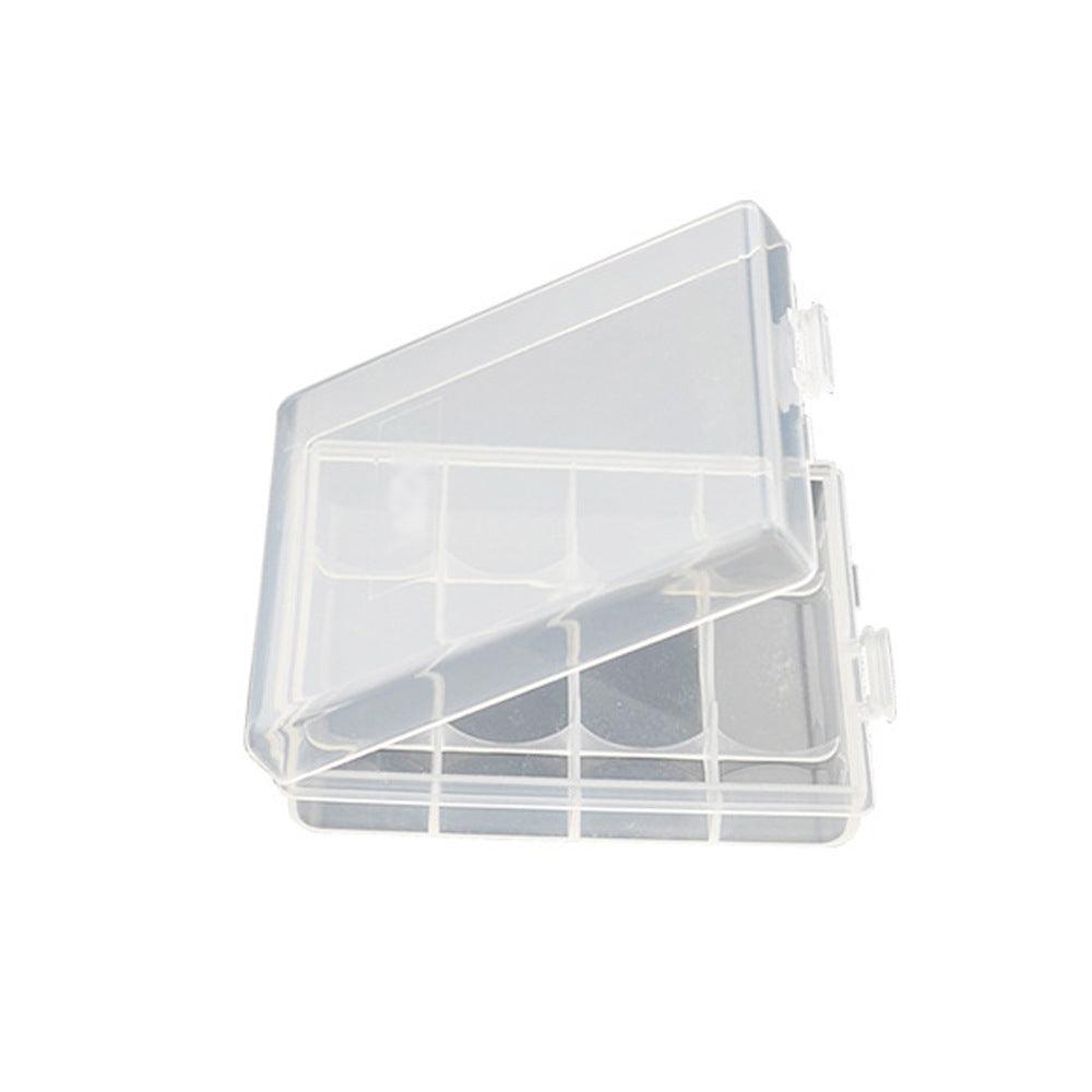 8X Clear Plastic Aa Aaa Battery Box Storage Case Cover Batteries Holder V528-8BATTERYBO-781196