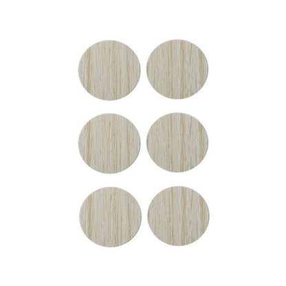54 X Self Adhesive Decorative Screw Cover Caps Holes Cams Furniture Kitchen 20mm - PC 106 V528-91078