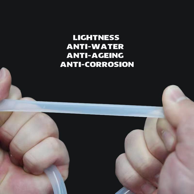 Food Grade Transparent Silicone Rubber Tube Hose Pipe Clear Beer Milk Soft 1M - 10*14mm V528-92336