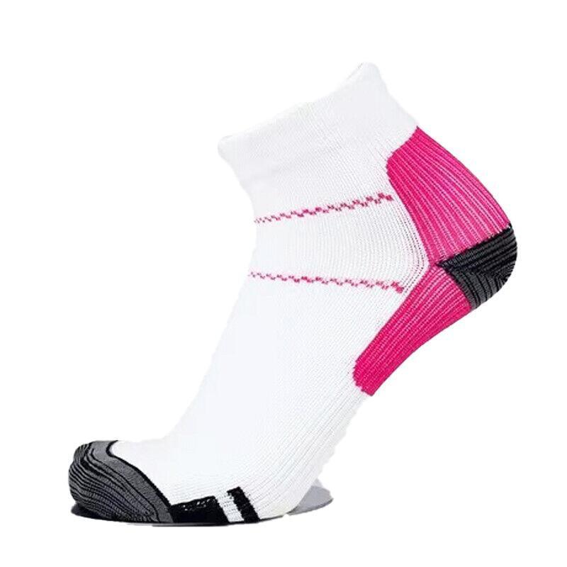 L XL Ankle Compression Socks for Foot Support and Daily Comfort Unisex - Black-Red V528-9360101012205