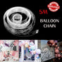5M Balloon Decorate Strip Arch Garland Connect Chain Diy Tape Party Bar Decor Au - 1 Pack V528-9360101016241