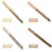 12 Colours Acrylic Paint Pens Markers Skin Tone V528-9360101017637
