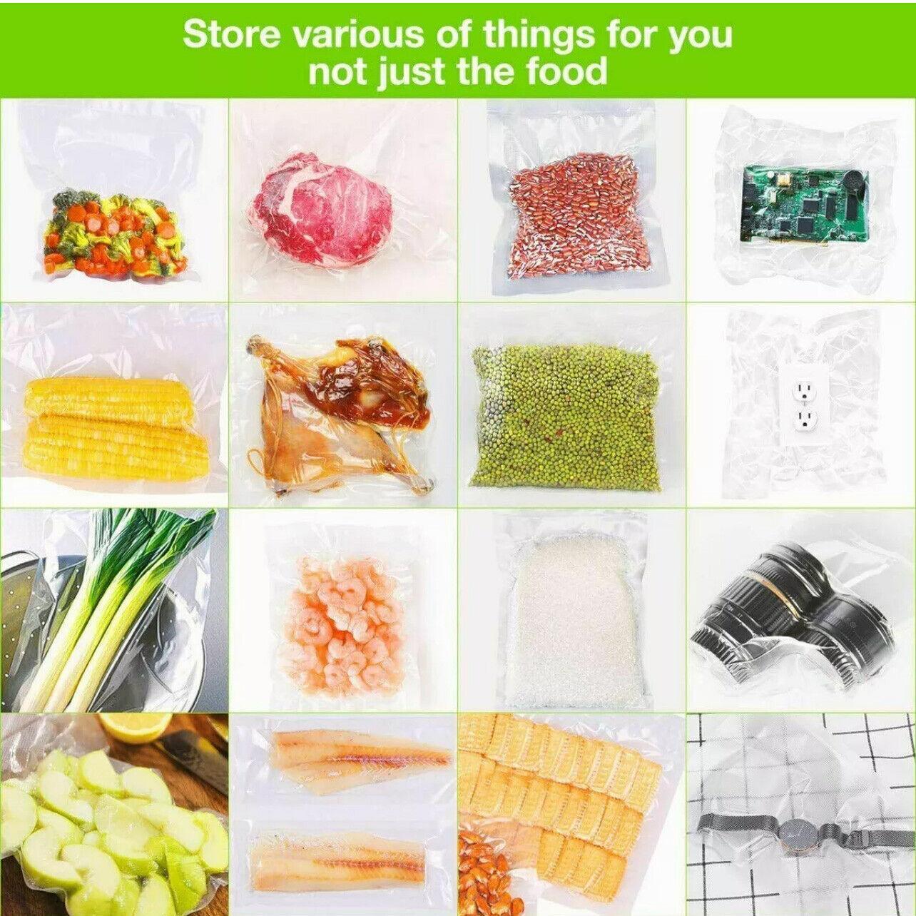 1-10x Commercial Heat-Resistant Vacuum Sealer Rolls for Food Storage - 2 Rolls (22cm x 5m) V528-9360101023089