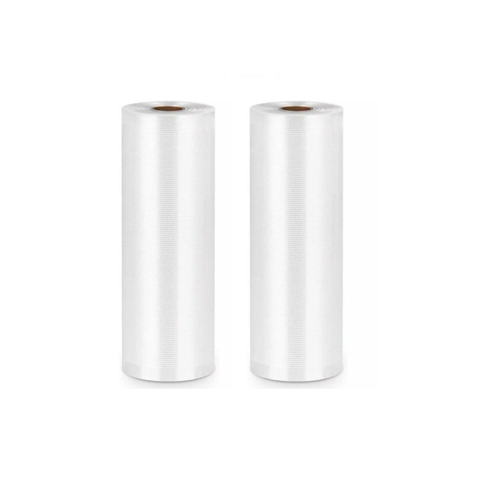 1-10x Commercial Heat-Resistant Vacuum Sealer Rolls for Food Storage - 2 Rolls (22cm x 5m) V528-9360101023089