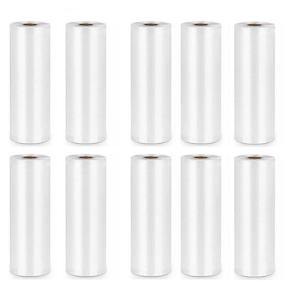 1-10x Commercial Heat-Resistant Vacuum Sealer Rolls for Food Storage - 2 Rolls (22cm x 5m) V528-9360101023089