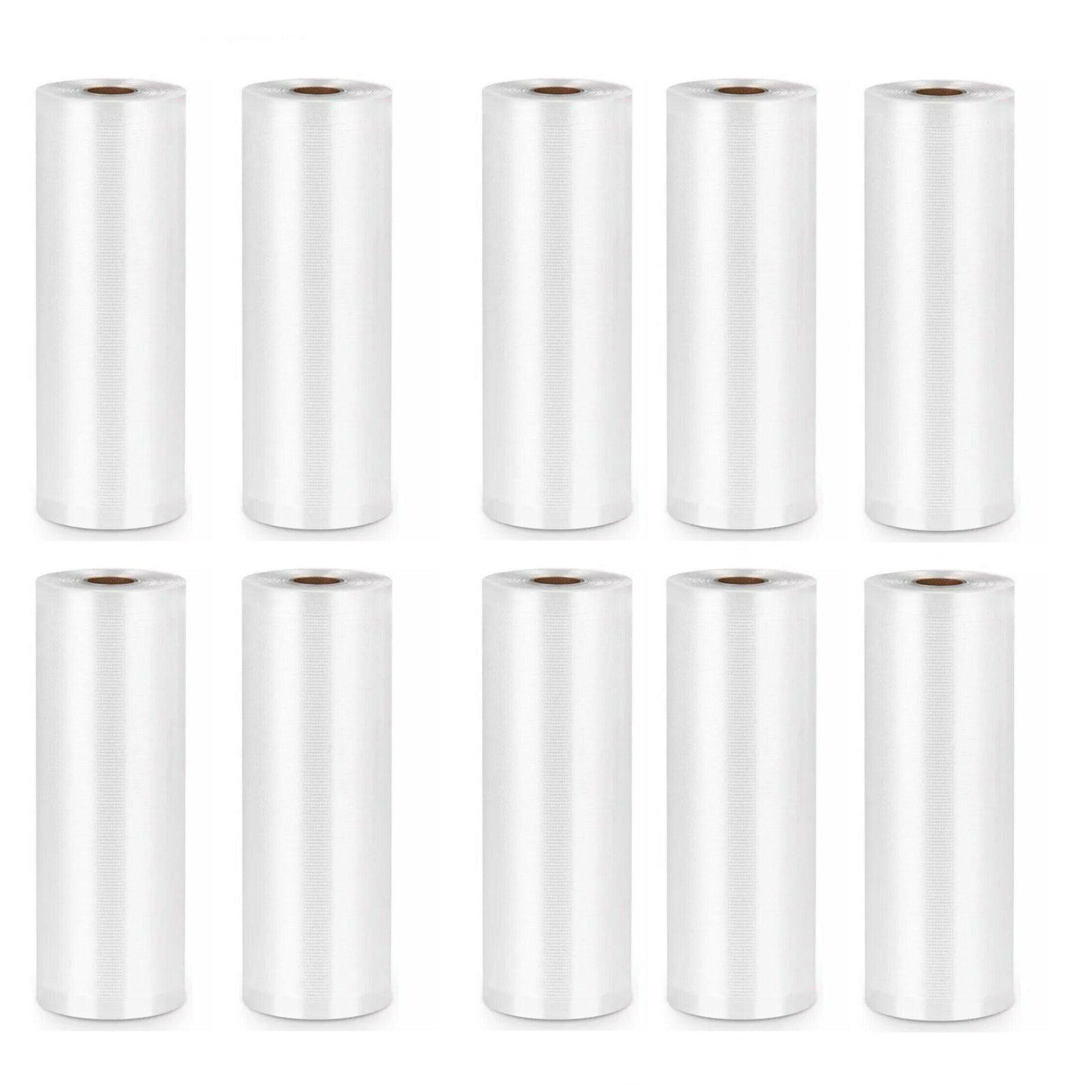 1-10x Commercial Heat-Resistant Vacuum Sealer Rolls for Food Storage - 2 Rolls (22cm x 5m) V528-9360101023089