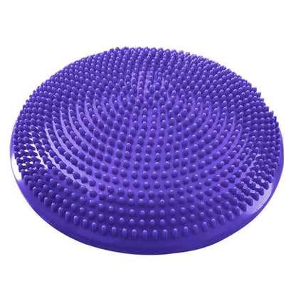 Balance Stability Cushion Wobble Air Disc Ankle Knee Strength Rehab Exercise - Purple V528-9360101024406