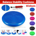Balance Stability Cushion Wobble Air Disc Ankle Knee Strength Rehab Exercise - Red V528-9360101024420