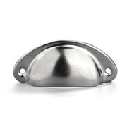 6X Cupboard Door Cabinet Cup Drawer Furniture Retro Antique Pull Shell Handle - Green Bronze V528-9360101029579