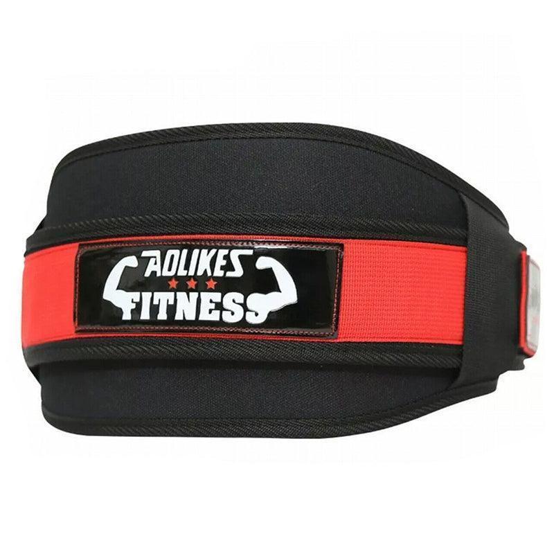 Fitness Weight Lifting Belt Barbell Dumbell Training Back Support Men Women M - Black-M V528-9360101031633