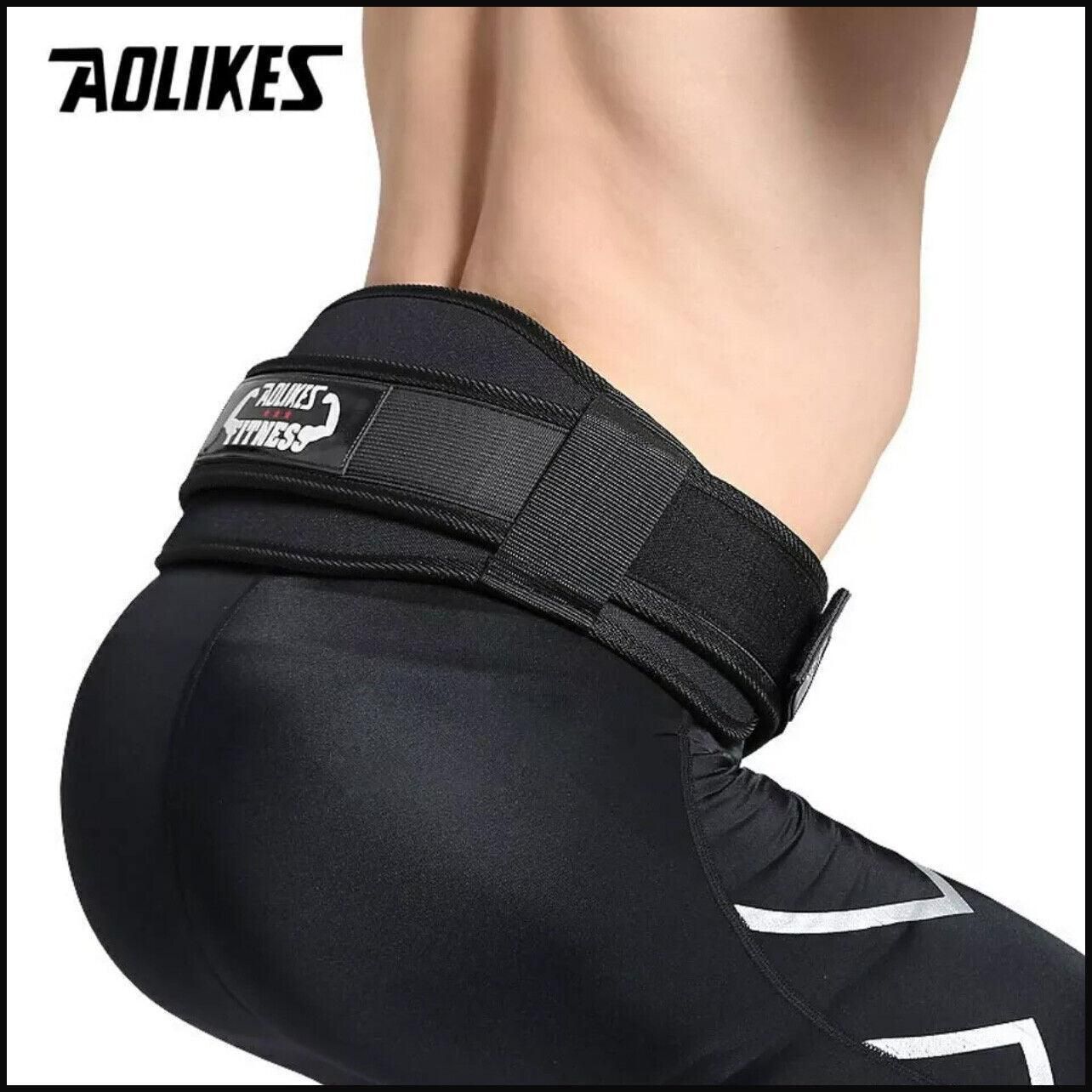 Fitness Weight Lifting Belt Barbell Dumbell Training Back Support Men Women XL - Yellow-XL V528-9360101031718
