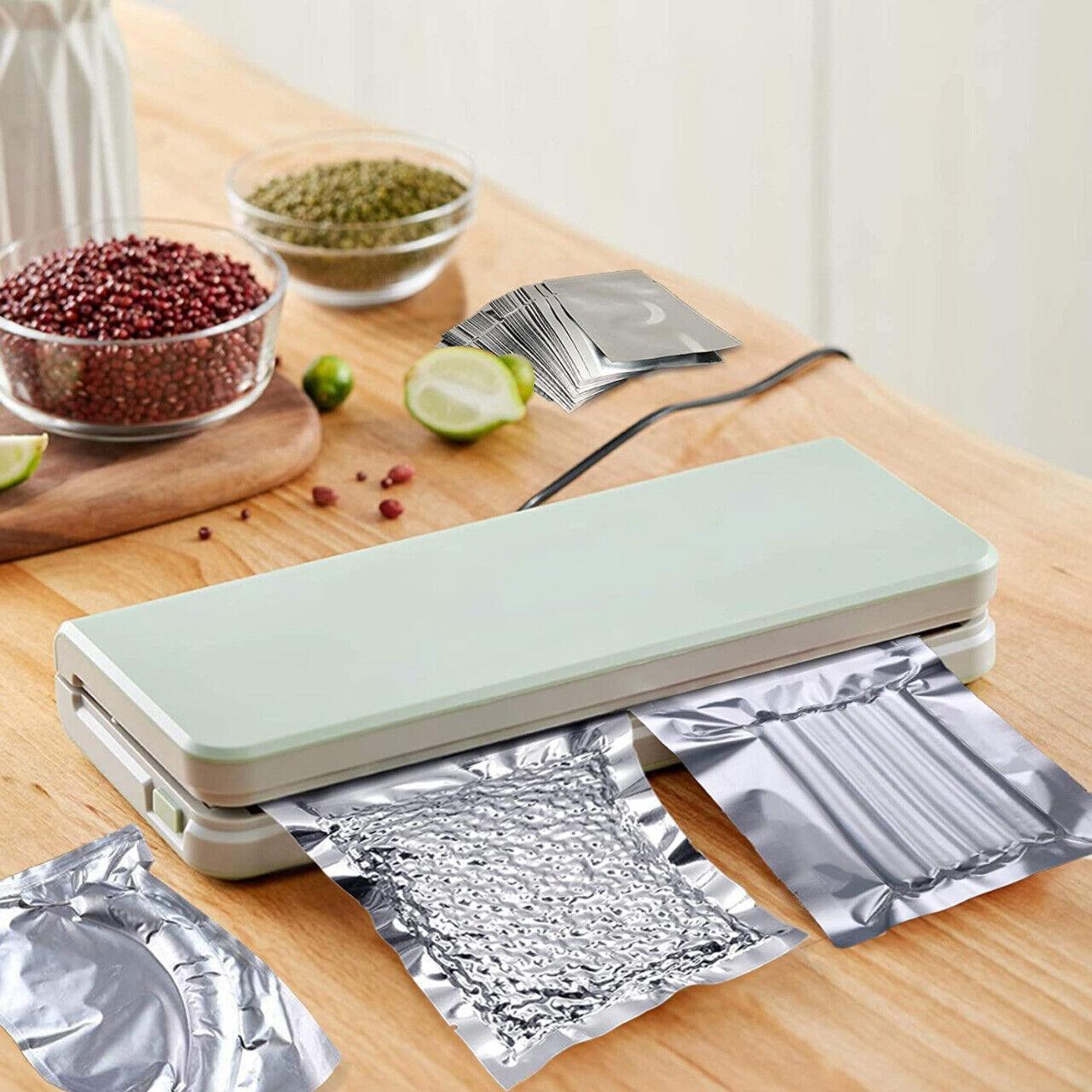 100/200X Aluminum Foil Heat Seal Mylar Food Vacuum Bags 6 Sizes - 40x50cm x 100 PCS V528-9360101033255