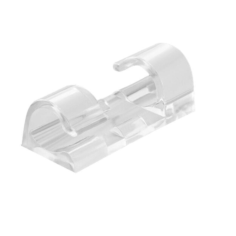 20PCS Cable Clips Management Holder Cord Wire Line Organizer Self-Adhesive M - M Size - Black x 20 PCS V528-9360101034887