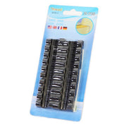 20PCS Cable Clips Management Holder Cord Wire Line Organizer Self-Adhesive M - M Size - Black x 20 PCS V528-9360101034887