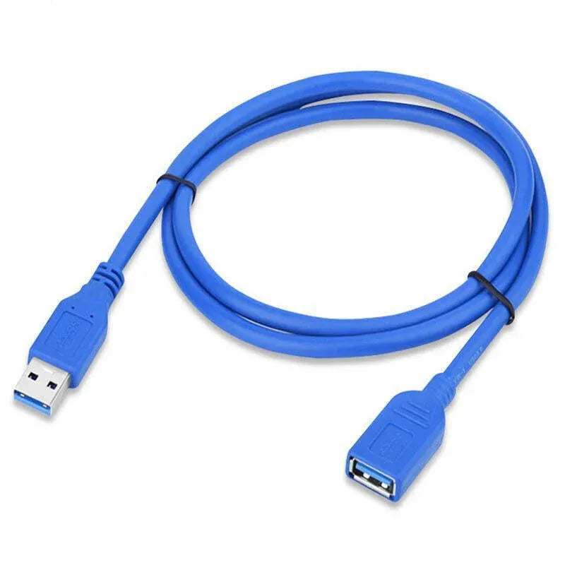 Super speed Usb 3.0 Male To Female Data Cable Extension Cord For Laptop Pc Camera - 1M V528-9360101035969