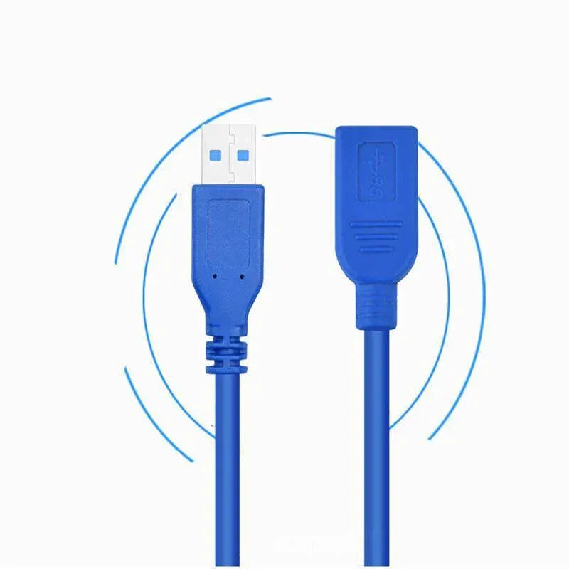 Super speed Usb 3.0 Male To Female Data Cable Extension Cord For Laptop Pc Camera - 1M V528-9360101035969