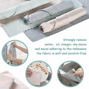 5X Fish Scale Microfiber Cleaning Cloth Dish Washing Glass Wipe Reusable Kitchen - 5Pcs-25cm*25cm V528-9360101040536