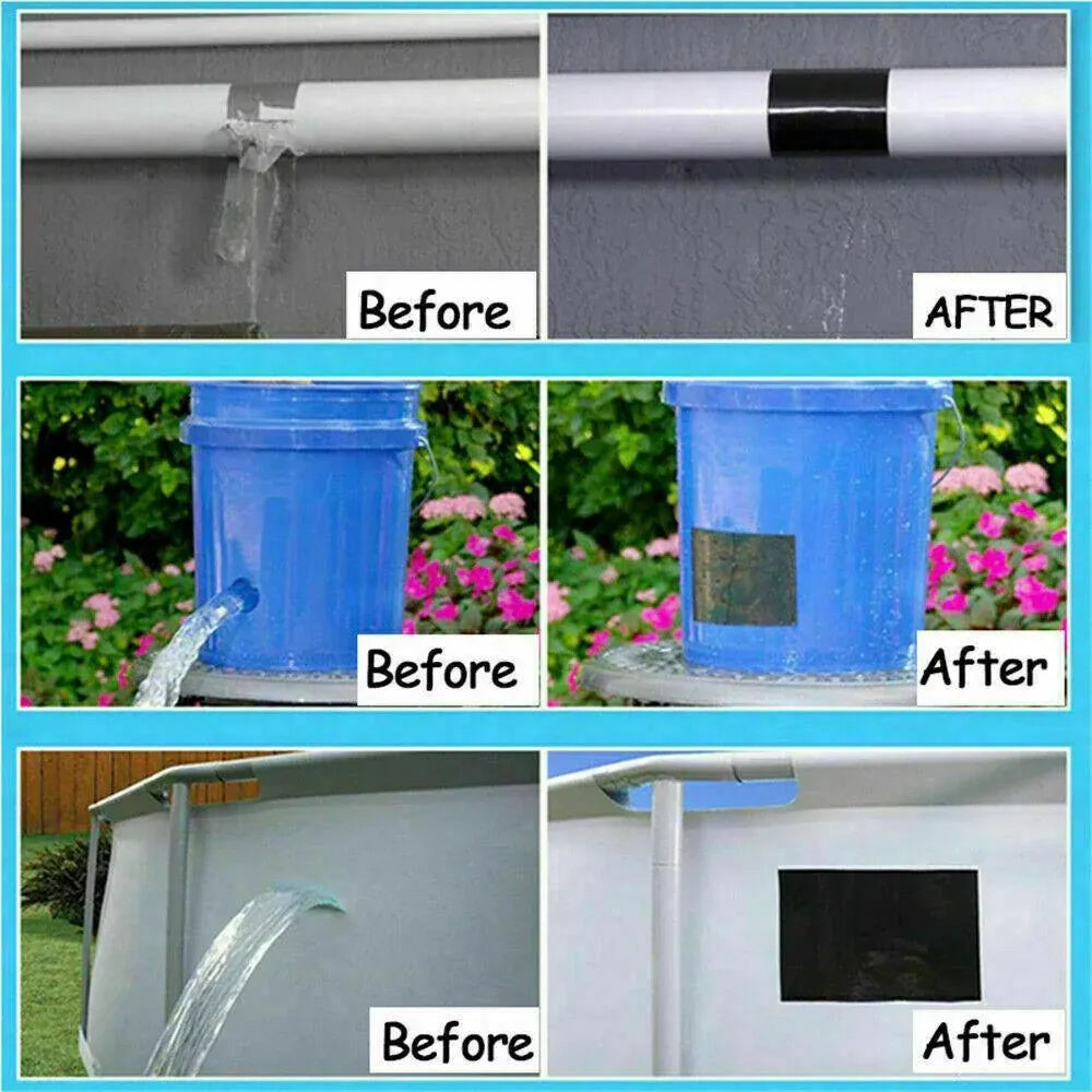 Waterproof Tape Pvc Super Strong Stop Leak Repair Leakage Flex Seal Tapes 1.5M V528-9360101048570