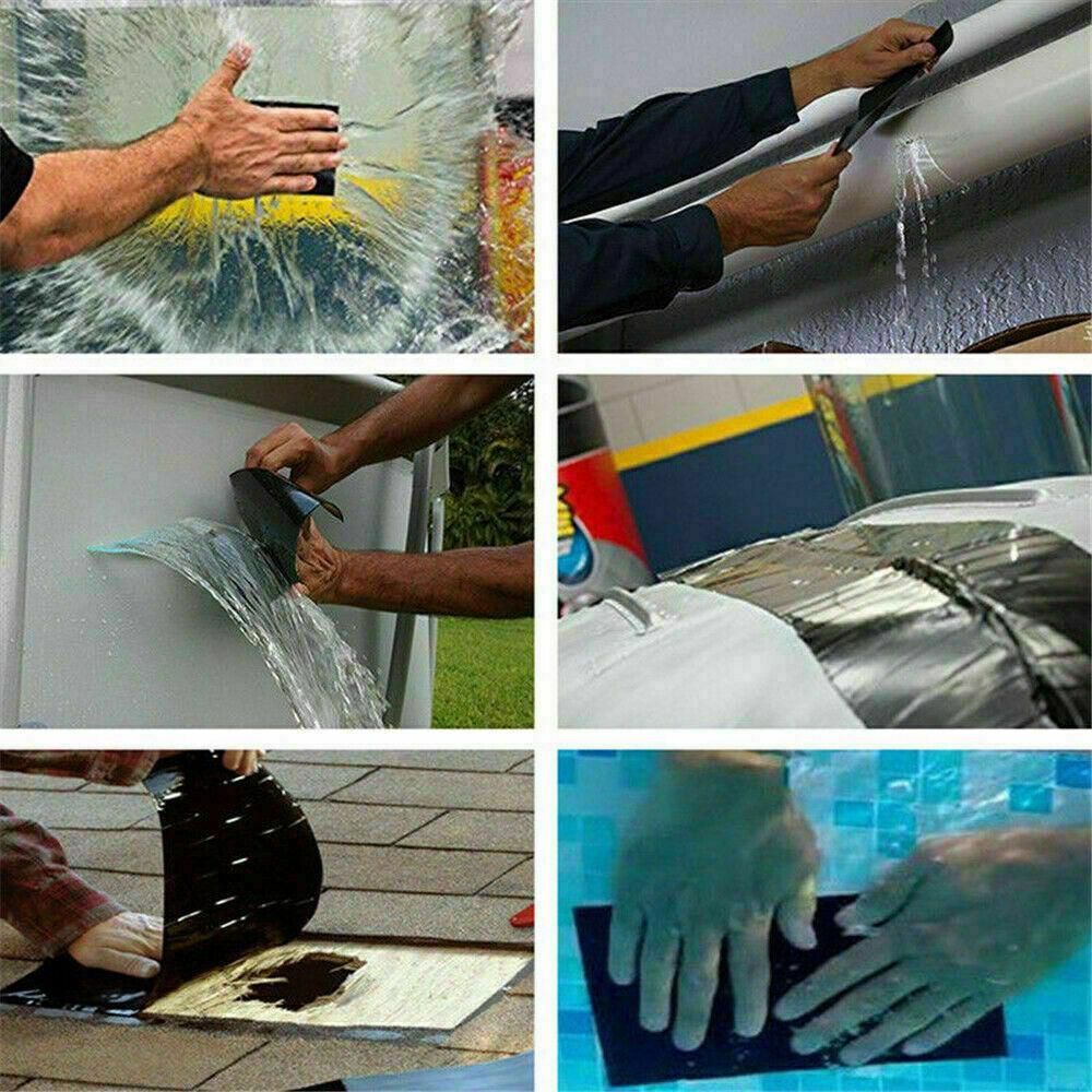 Waterproof Tape Pvc Super Strong Stop Leak Repair Leakage Flex Seal Tapes 1.5M V528-9360101048570