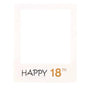 1Th 18Th-60Th Photo Booth Props Picture Frame Wedding Birthday Party Decoration - Happy 18TH V528-9360101049874