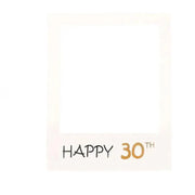 1Th 18Th-60Th Photo Booth Props Picture Frame Wedding Birthday Party Decoration - Happy 30TH V528-9360101049898