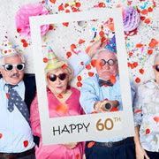 1Th 18Th-60Th Photo Booth Props Picture Frame Wedding Birthday Party Decoration - Happy 30TH V528-9360101049898