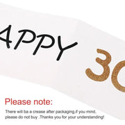 1Th 18Th-60Th Photo Booth Props Picture Frame Wedding Birthday Party Decoration - Happy 30TH V528-9360101049898