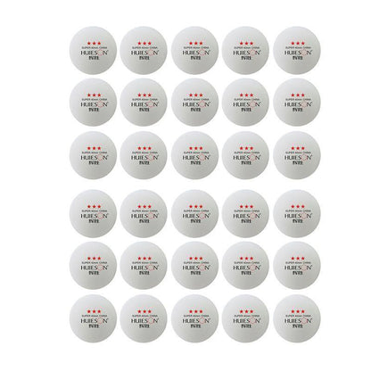 30PCS 3-Star Table Tennis Balls Professional Pingpong Ball Training Ball 40mm - Yellow V528-9360101052218