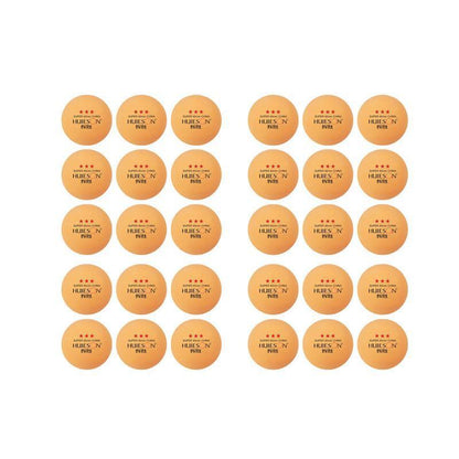 30PCS 3-Star Table Tennis Balls Professional Pingpong Ball Training Ball 40mm - White V528-9360101052324