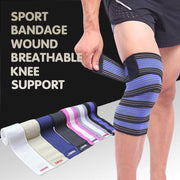 Sports Gym Bandage Wrap Compression Strap Wrist Knee Leg Ankle Elbow Band 180Cm - Blue V528-9360101054007