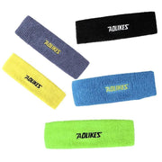 Aolikes Headbands Sweatband Cotton Hair Gym Yoga Stretch Sport Sweat Band - Grey V528-9360101054601