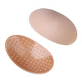 2Pcs Soft Anti-Slip Invisible Shoulder Pads Naturally Increased Silicone /Sponge - Beige (Sponge) V528-9360101055608