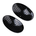 2Pcs Soft Anti-Slip Invisible Shoulder Pads Naturally Increased Silicone /Sponge - Black (Sponge) V528-9360101055615